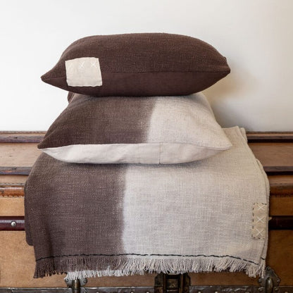 Coussin TALC Ebène | BED & PHILOSOPHY