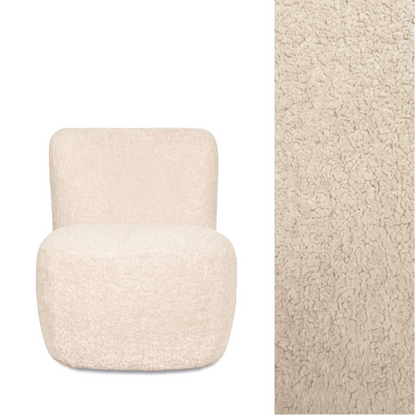 Fauteuil EVE | Laine Blanc