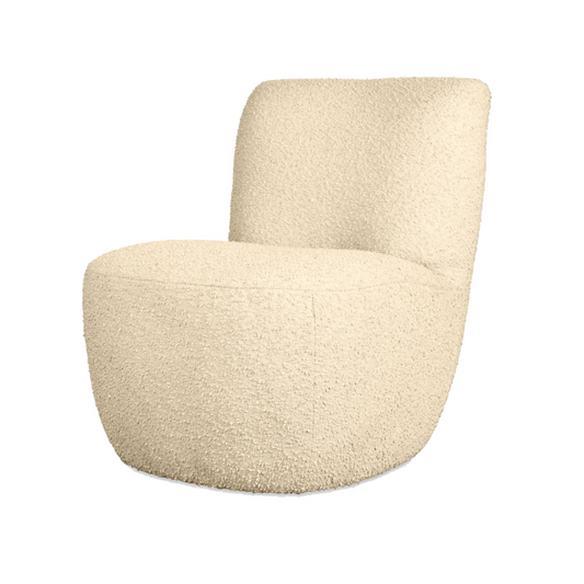 Fauteuil EVE | Bouclé Beige